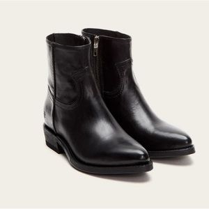 Frye Billy Inside Zip Boots - Black 9.5